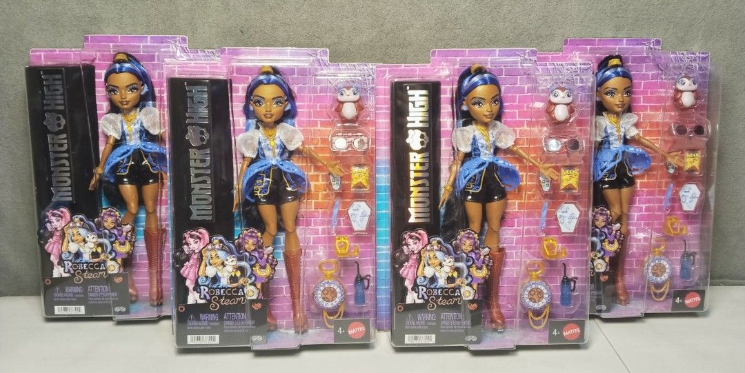 Monster High G3 Robecca Steam (Category: Figurines & Statues) located in General Trias. Submitted by noahslittletreasure (Listing ID 1440368503, Image 3). Description: Available Onhand Ready to ship Good Stock- Brandnew.
