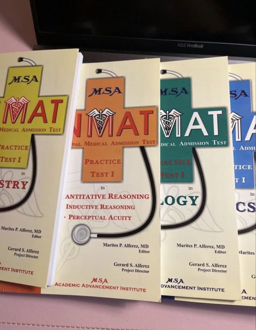 MSA NMAT Reviewer Set (Physics, Bio, Quanti, Chem) (Category: Textbooks) located in San Fernando. Submitted by beashopacc (Listing ID 1442519081, Image 3). Description: MSA NMAT Reviewer Set (Physics, Bio, Quanti, Chem) - FULL SET Message me for more info :).