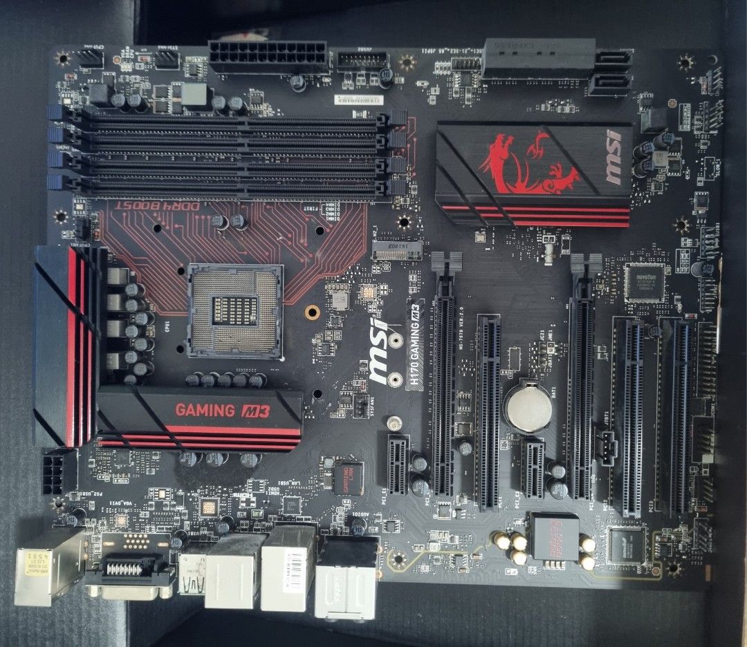 MSI H170 Gaming M3 Motherboard476129679084113921