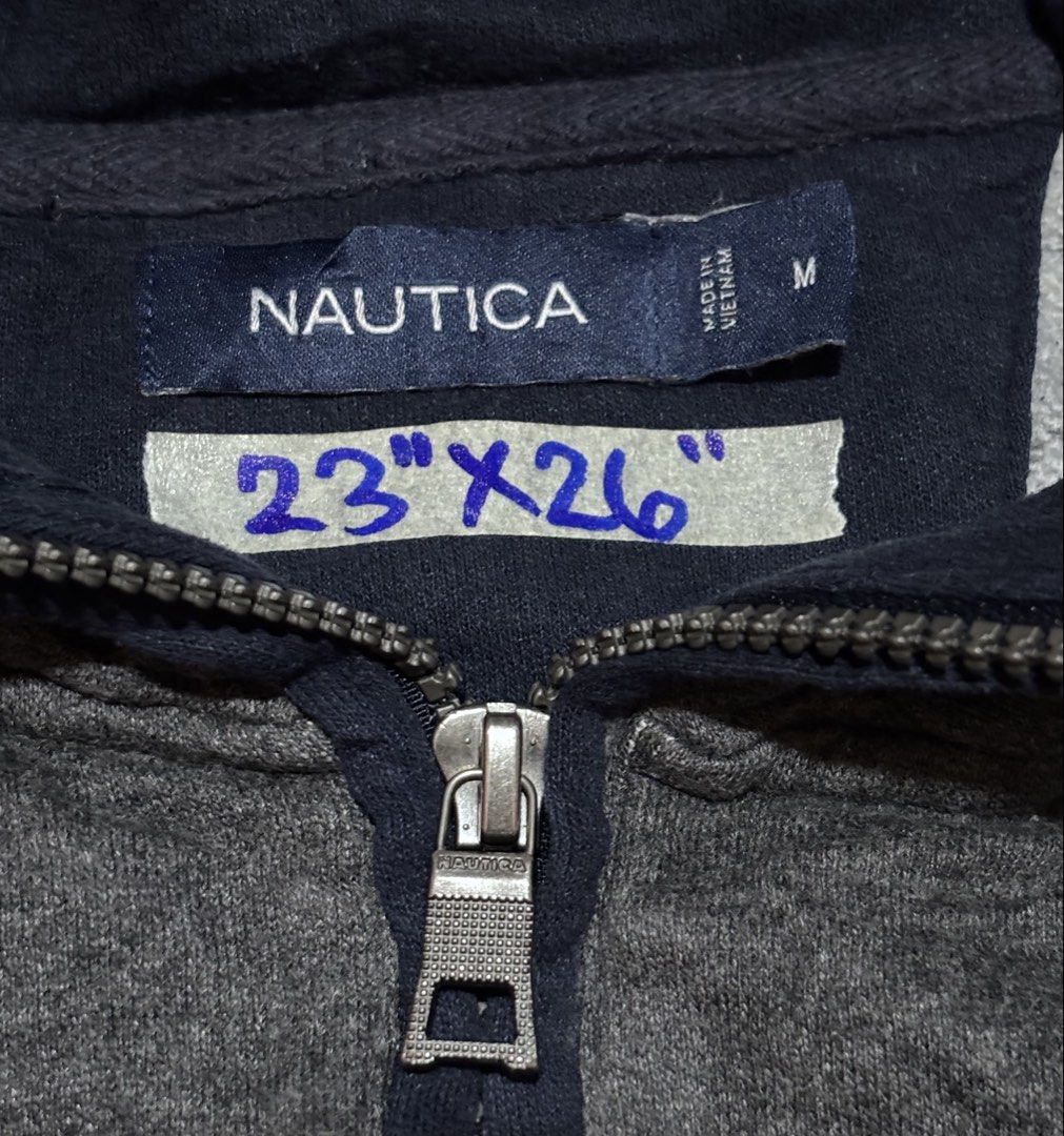 Nautica Quarter Zip Sweater (Category: Coats, Jackets and Outerwear) located in Noveleta. Submitted by nep21 (Listing ID 1442389242, Image 3). Description: Nautica Quarter Zip Sweater Size 23”W x 26”L Lightly used in Excellent condition Selling for 1,500 pesos Noveleta,Cavite location Shipping J&T or Lalamove .