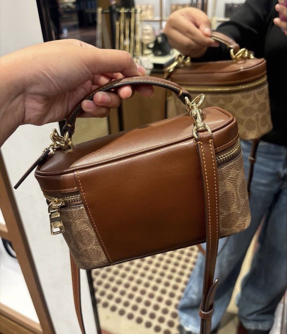 [New Arrivals] Coach Rainer Crossbody Bag 18 in Signature Canvas, Women ...