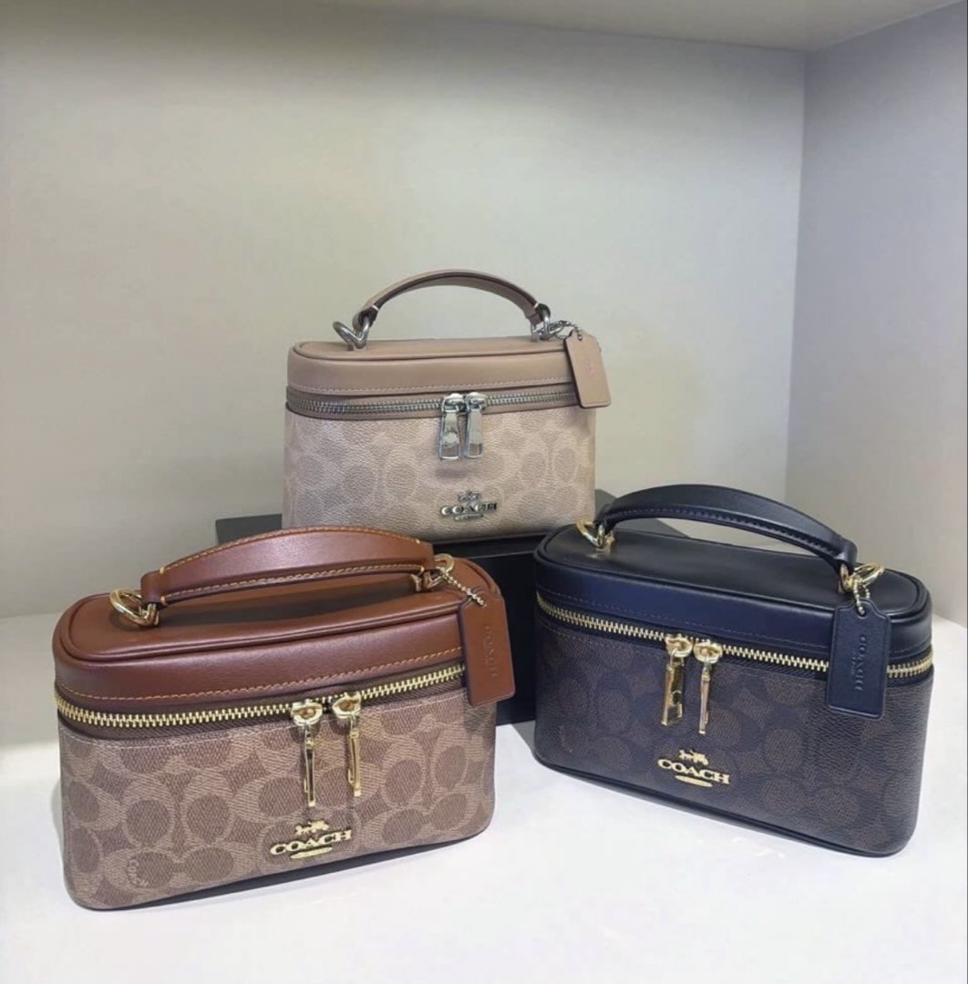 [New Arrivals] Coach Rainer Crossbody Bag 18 in Signature Canvas, Women ...
