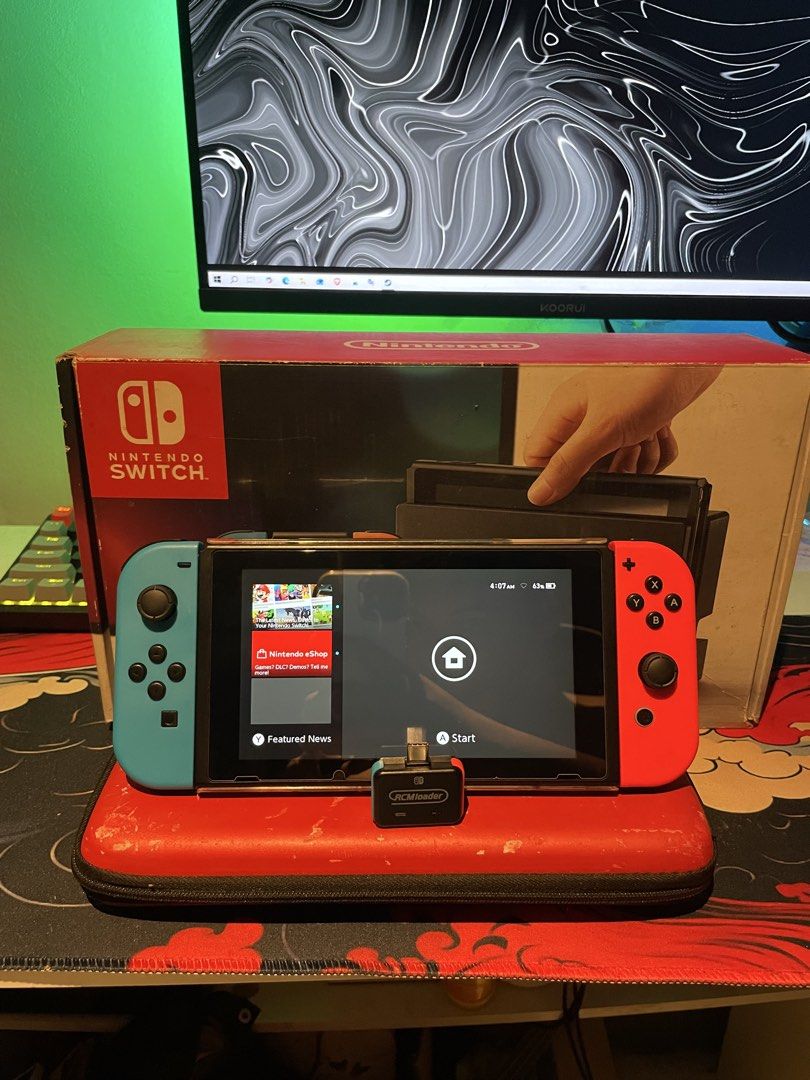 Nintendo switch V1 Unpatch (Category: Nintendo) located in Manila. Submitted by juszt (Listing ID 1442445814, Image 1). Description: For sale nintendo switch v1 unpatch 6k rush Inclusionds: Charger Joygrip Joystrap Dock Hdmi cable With RCM loder add 300php Not yet JB ikaw na bahala mag DIY 😁 Meet up/pick up/ shipping/ personal delievery with minimal df Qc/ bulacan/ manila/ caloocan.