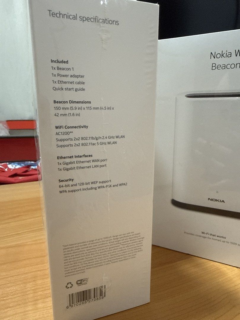 Nokia WiFi Beacon 1 Mesh Wifi System476238217930362884