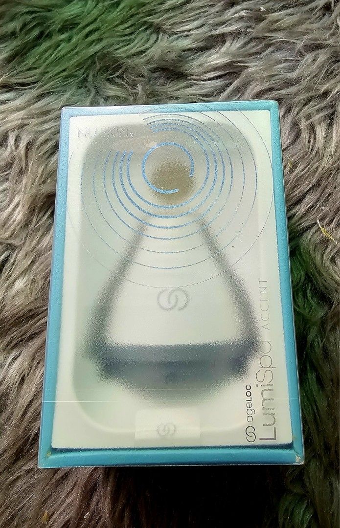 Nu Skin ageLOC LumiSpa Accent Device (Category: Face Care) located in Manila. Submitted by everythingnice8888 (Listing ID 1442365484, Image 1). Description: - Nu Skin ageLOC LumiSpa Accent device attachment - Designed for targeted treatment around the eyes - Comes in original packaging - Perfect addition to your skincare routine -sealed.