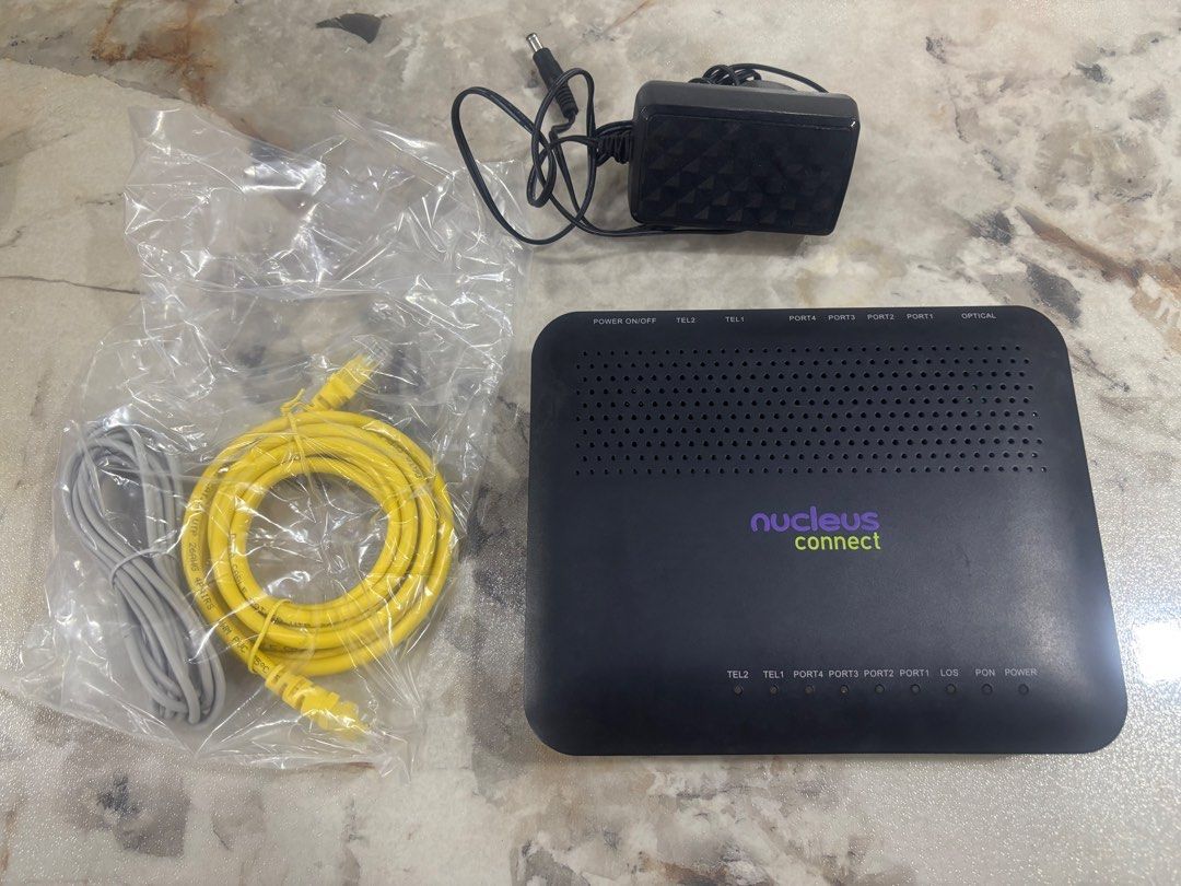 Nucleus Connect Huawei HG240 Router with Power Adapter and Cables