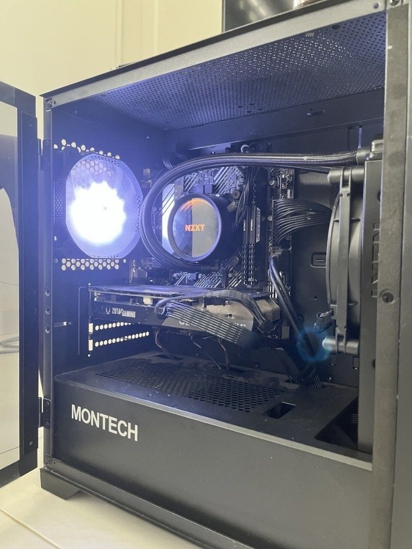 NZXT 3060 Custom Gaming PC with RTX Graphics Card475645757977405441