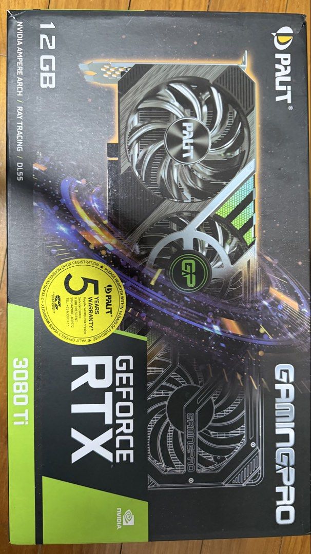 PALIT GeForce RTX 3080 Ti GAMINGPRO 12GB GDDR6X