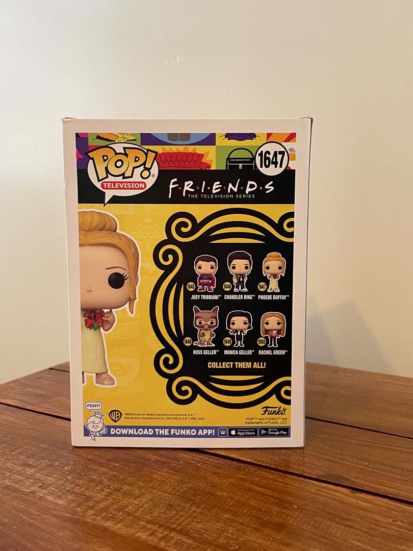 Phoebe Buffay Funko Pop (FRIENDS ) | Authentic (Category: Designer & Blind Box Toys) located in Daraga. Submitted by akatea_y1 (Listing ID 1442373819, Image 2). Description: MOP: GCash Shipment: J&T ! DM for more photos.