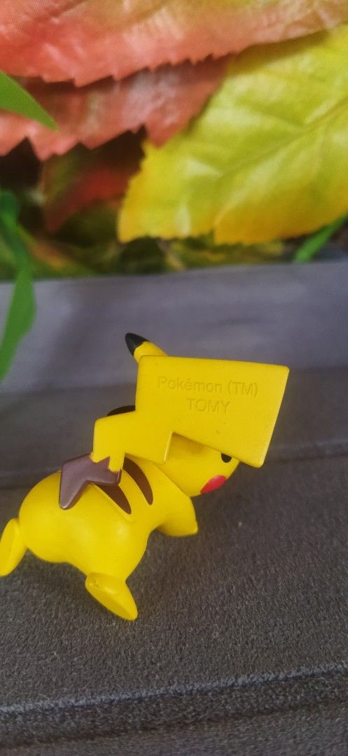 Pokemon Pikachu Toy Figure - TOMY (Category: Figurines & Statues) located in Santa Cruz. Submitted by madonnaching (Listing ID 1442429149, Image 2). Description: - Cute Pikachu figure - Made by TOMY - Great for Pokemon fans - Small and collectible - Perfect for display or play - Your favorite electric-type Pokemon!.