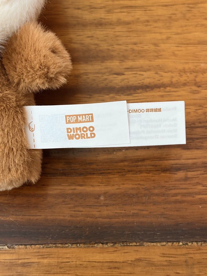 pop bean fluffy & cozy plush pendant (dimoo) (Category: Plushies & Soft Toys) located in Makati City. Submitted by mozzarellastix (Listing ID 1442480294, Image 2). Description: wts/lfb on hand ! pop bean fluffy & cozy plush pendant (dimoo) - no box - no card - has qr code to scan for authenticity .