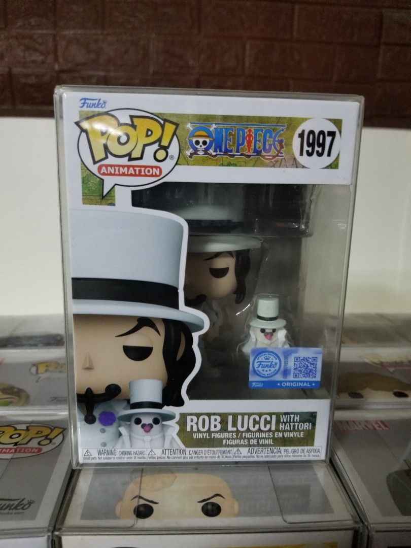 Rob Lucci FSE funko pop (Category: Designer & Blind Box Toys) located in Quezon City. Submitted by chervys (Listing ID 1442534944, Image 1). Description: 9.5 box good condition brandnew lbc jnt grab lalamove.