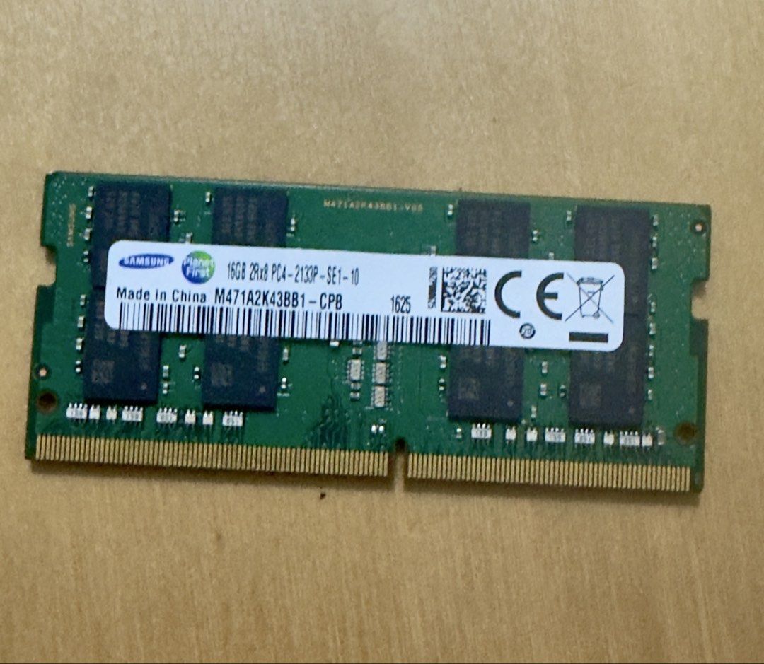 Samsung 16GB DDR4 PC4-2133P RAM Module, Computers & Tech, Parts