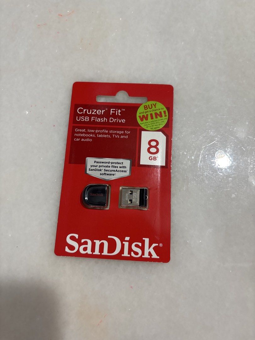 SanDisk Cruzer Fit 8GB USB Flash Drive