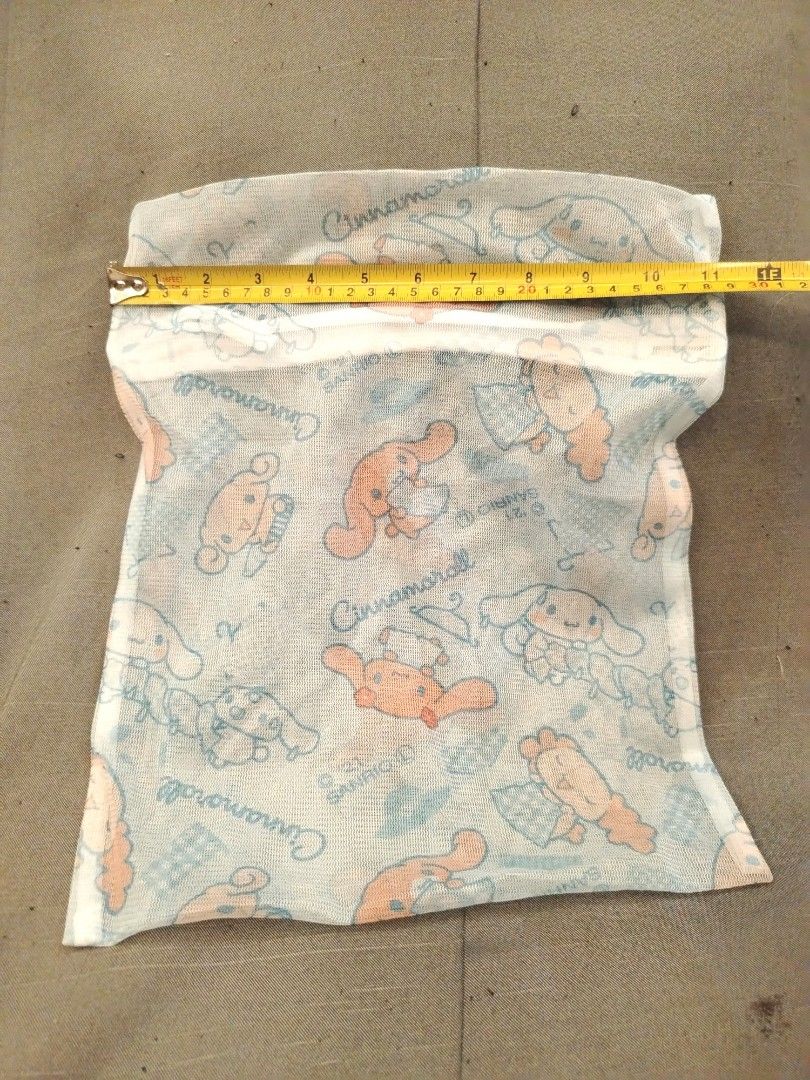 Sanrio Cinnamoroll Laundry Net Bag (Category: Laundry Baskets) located in San Fernando. Submitted by jpmarketplace2023 (Listing ID 1442347845, Image 2). Description: 💚 All items are authentic from Japan. 💛 MOP: GCash (❌️ GCash Protect) 🩵 MOD: LBC only (❌️ S. Checkout, COD, COP) 💙 Meet-up: Vista Mall, San Fernando, Pampanga 💜 All items are on-hand. 🧡 First to pay gets the item first. ❤️ Breakable items are packed with care and caution. Selle