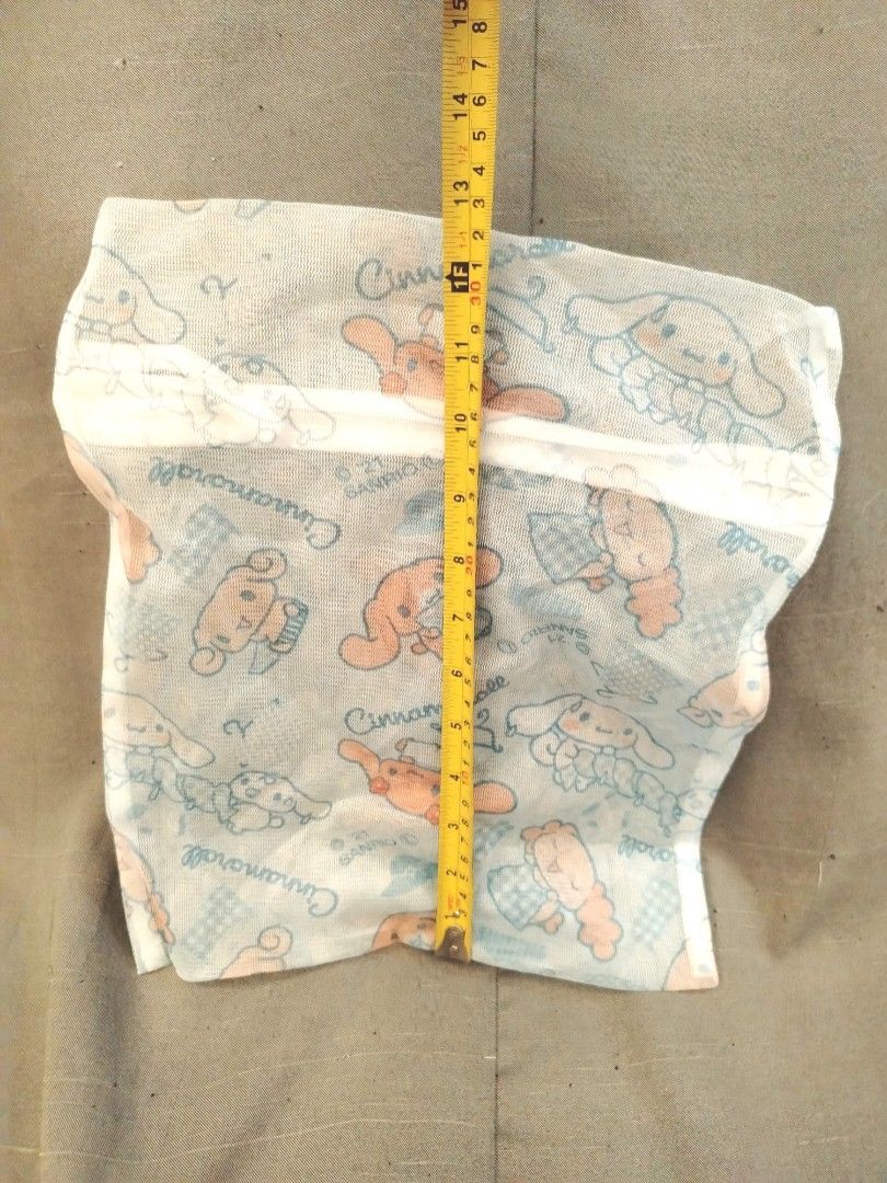 Sanrio Cinnamoroll Laundry Net Bag (Category: Laundry Baskets) located in San Fernando. Submitted by jpmarketplace2023 (Listing ID 1442347845, Image 3). Description: 💚 All items are authentic from Japan. 💛 MOP: GCash (❌️ GCash Protect) 🩵 MOD: LBC only (❌️ S. Checkout, COD, COP) 💙 Meet-up: Vista Mall, San Fernando, Pampanga 💜 All items are on-hand. 🧡 First to pay gets the item first. ❤️ Breakable items are packed with care and caution. Selle