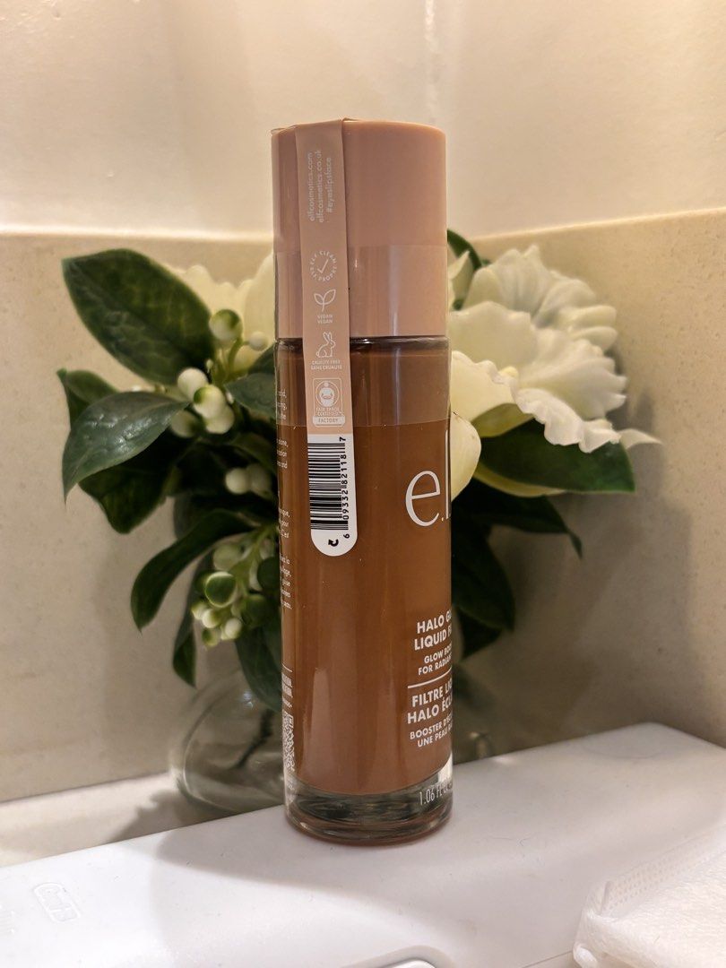 SEALED e.l.f. Halo Glow Liquid Filter (Tan) (Category: Makeup) located in Manila. Submitted by gothclaudia (Listing ID 1442388682, Image 3). Description: — info PHP 950 + SF A multi-purpose, liquid glow booster that gives your complexion a soft-focus social filter effect IRL. 👥 shade 6 (Tan). perfect skin tint for morenas :) 📌 sealed, never opened. bought from Ulta first week of June 2026! RFS: picked up the wrong shade.