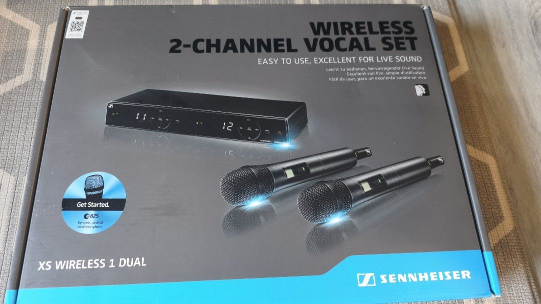 Sennheiser XS Wireless 1 Dual 2-Channel Vocal Set