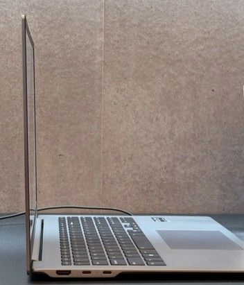 Silver Laptop with Black Keyboard