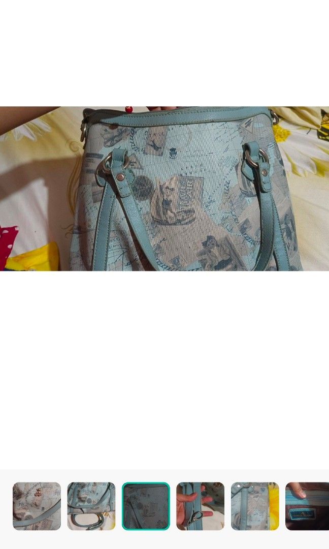 Sling bag teeniewinnie (Category: Cross-body Bags) located in Cauayan City . Submitted by happyprelovedx (Listing ID 1442395594, Image 3). Description: This is just a preloved item, so please manage your expectations po, Price already dropped you can check out using Shoppee account but only SF and the payment is thru Gcash po😊.
