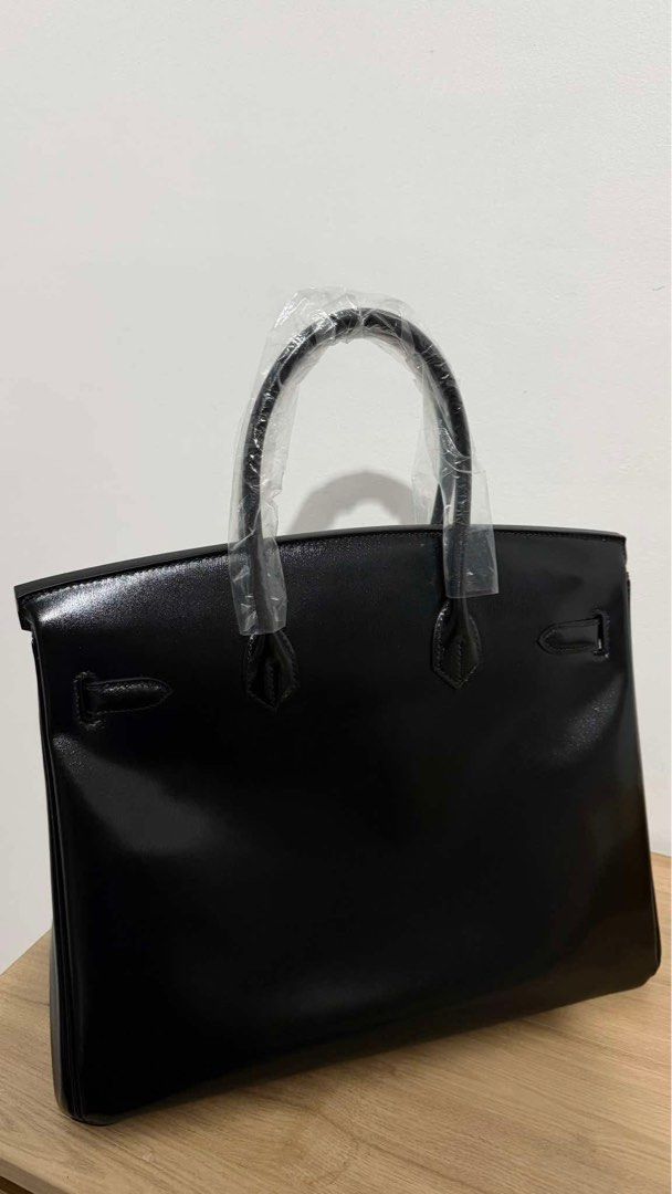 So Black Birkin 35 (Category: Luxury Bags & Wallets) located in Manila. Submitted by lexurygoods (Listing ID 1442462466, Image 3). Description: Hermes So Black Birkin 35cm Black Hardware Box Leather Brand New Complete inclusion with box Price is slightly negotiable.