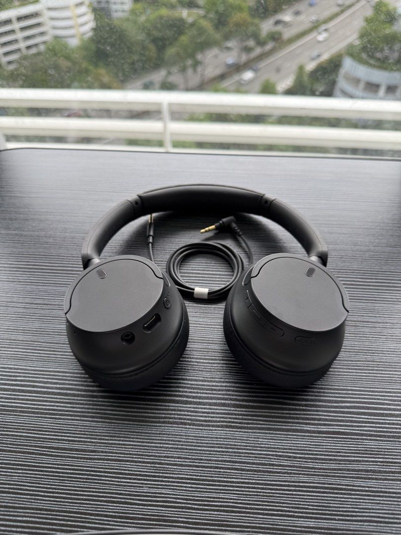 Sony Wireless Noise Cancelling Headphones Black