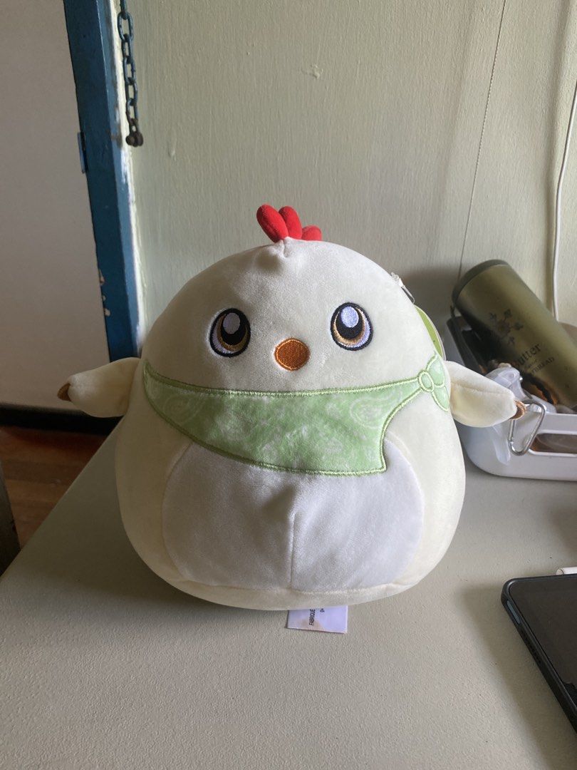 Squishmallows Todd The Chicken Plush Toy (Category: Plushies & Soft Toys) located in Pasig City. Submitted by alaineeeee (Listing ID 1442360677, Image 1). Description: - Meet Todd, the adorable chicken Squishmallow! - Super soft and cuddly, perfect for hugs. - Brand new with original tags still attached. - A must-have for any Squishmallow collector. - Makes a fantastic gift for all ages..
