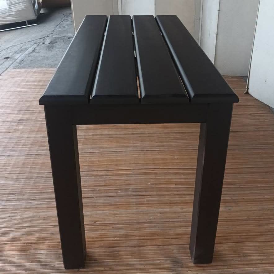 Table (Category: Tables & Sets) located in Meycauayan. Submitted by marygracecasimiro (Listing ID 1442413744, Image 3). Description: Slatted Top Rectangular Table Casa Style / Solid Wood Price: 8,900 L51 x W23.5 x H28 In good condition♥️.