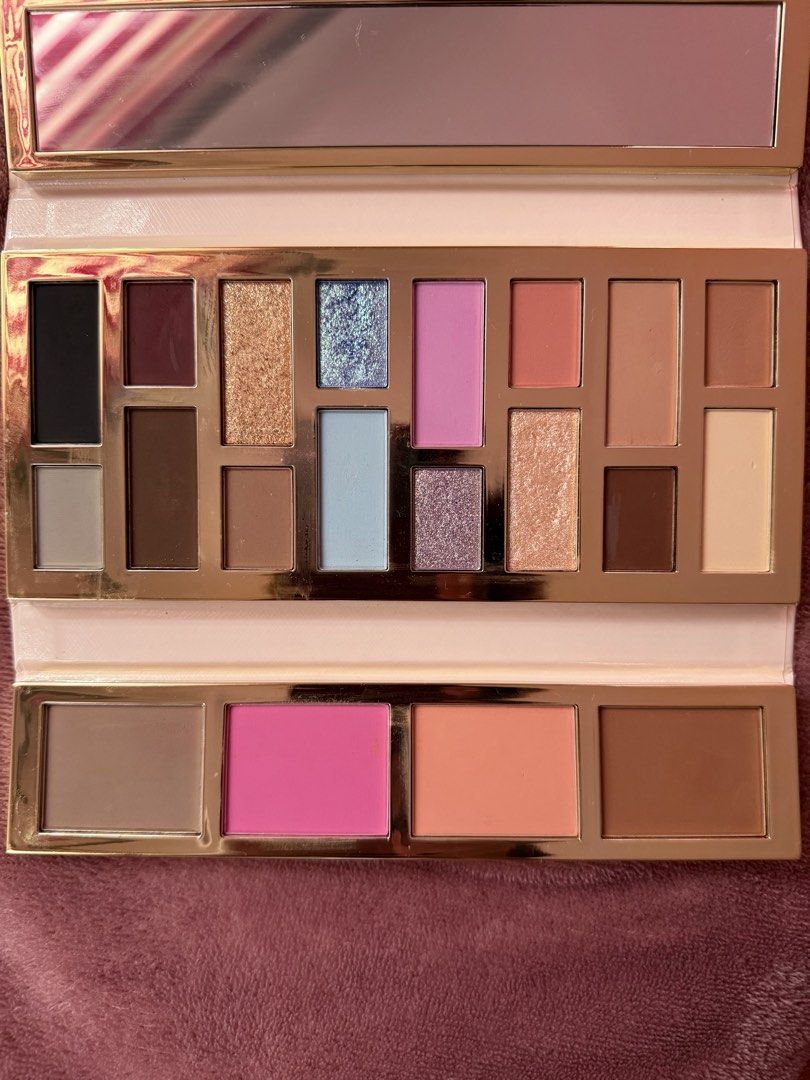 [TAKE ALL] Face palette (Category: Makeup) located in Orion. Submitted by ca.dl (Listing ID 1442375402, Image 3). Description: TAKE ALL‼️ ✦ You can ask for a lower price, but not too low. • Lucky Beauty Eye & Face Wardrobe - 10/10 cond. (used twice only) • Sunnies Face Eye Palette in Fresh Pinks - 9.5/10 cond. (used several times only) • Strokes Eyebrow Palette in Savage - 8.5/10 cond. (used but not abused) Read: Rest assured that all these palet