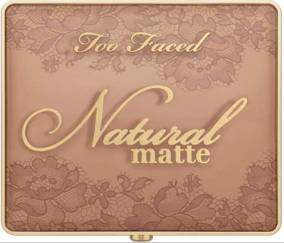 Too Faced Natural Matte Eyeshadow Palette RARE! (Category: Makeup) located in Manila. Submitted by xoxo.dahlia (Listing ID 1442425665, Image 2). Description: - Too Faced Natural Matte Eyeshadow Palette - Includes 9 shades: Heaven, Less is More, Sexpert, Nude Goals, Cleavage, Risky Biz, Lace Teddy, Au Natural, Hookup - Perfect for creating natural makeup looks - Some shades have been lightly swatched and used - Selling as is 📍Sampaloc Mnl My only