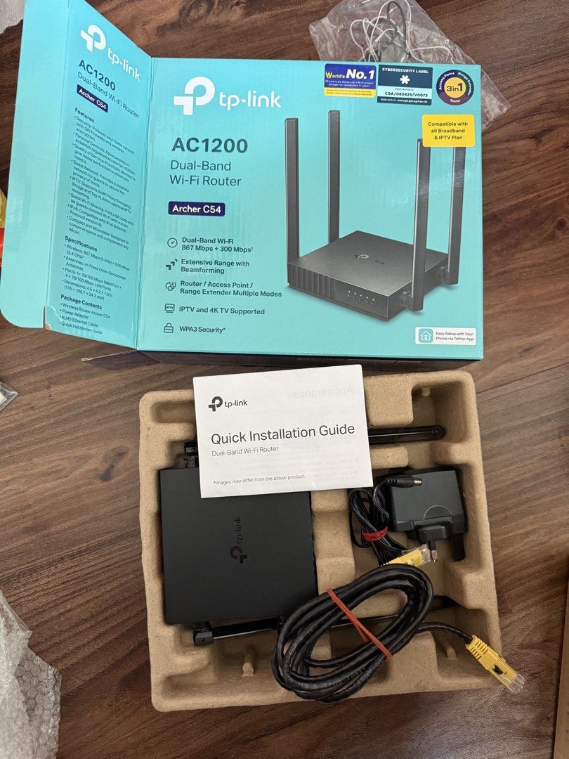 TP-Link AC1200 Dual-Band Wi-Fi Router