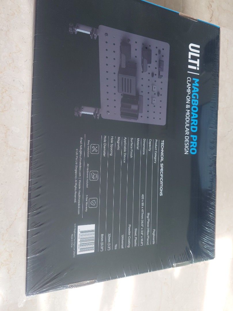ULTI Magboard Pro Clamp-On Modular Design Pegboard475401940789504003