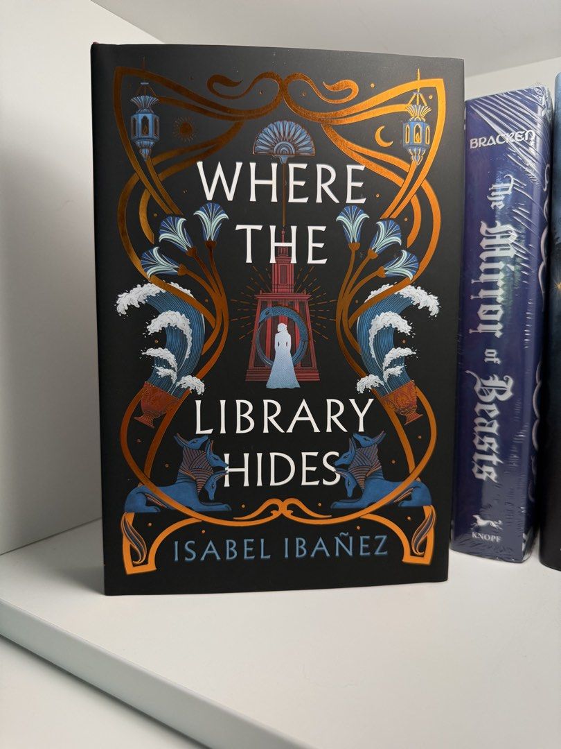Where The Library Hides - OwlCrate Exclusive Edition (Category: Storybooks) located in Muntinlupa City. Submitted by bookcozi (Listing ID 1442416780, Image 1). Description: Where The Library Hides by Isabel Ibañez 💜 On Hand 💜 OwlCrate Exclusive Edition 💜 Signed by Author 💜 Bound in book Author Letter 💜 Redesigned Foiled exclusive Dust Jacket 💜 Stenciled Edges 💜 Hardcover exclusive foiled design 💜 Exclusive character art endpapers 💜 Exclu