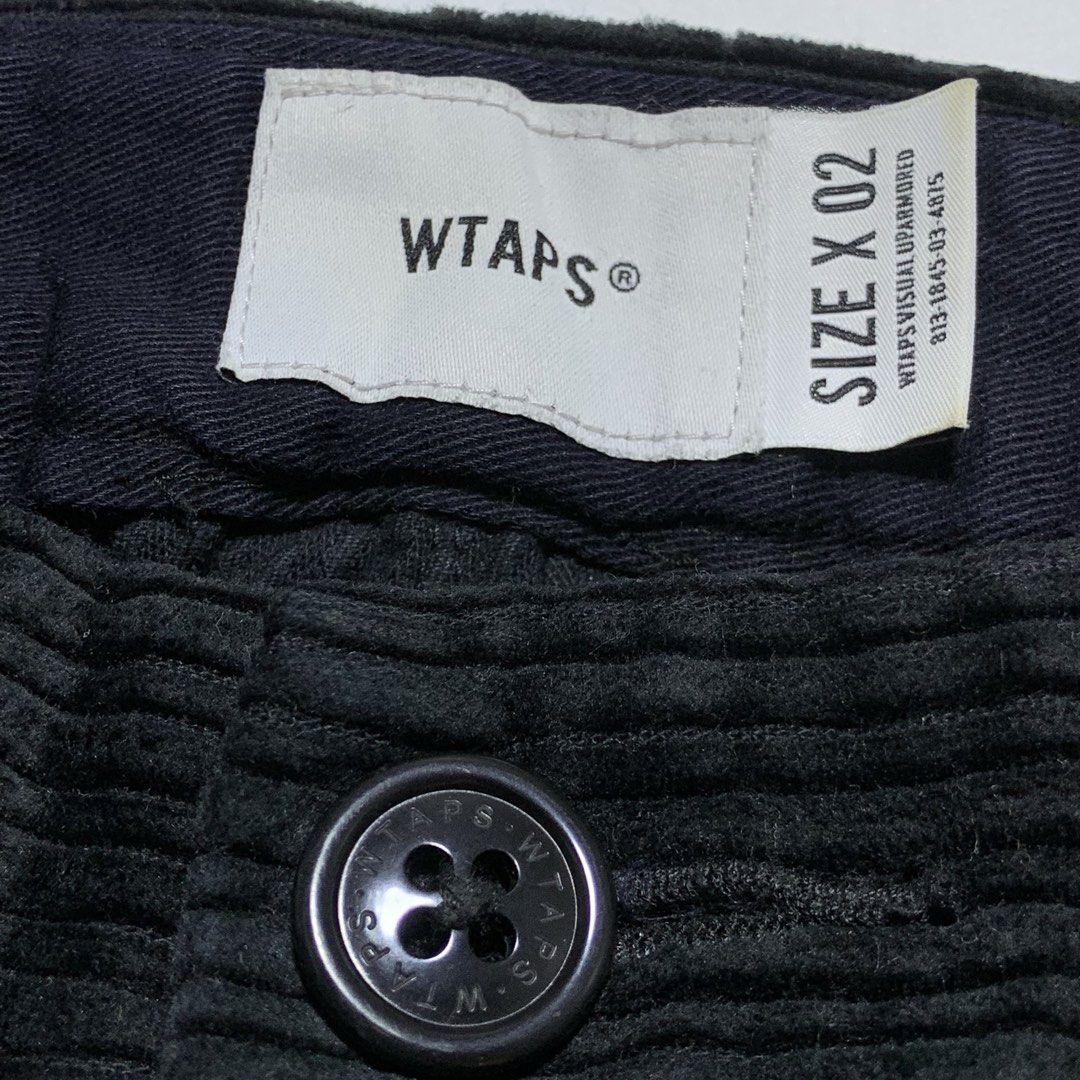 Wtaps TRDT1805 Corduroy Trousers (Category: Trousers) located in Manila. Submitted by shottas_21 (Listing ID 1442502974, Image 3). Description: Wtaps TRDT1805 Corduroy Trousers SIZE - X 02 CONDITION - 9/10 MADE IN JAPAN WAIST - 35” INSEAM - 27” LEG OPENING - 8” FRONT RISE - 14” THIGH - 15” LENGTH - 38”.