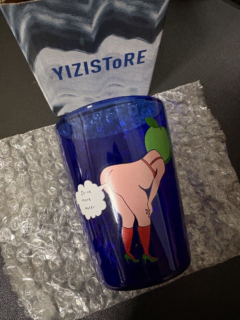 YIZISTORE Glass Cup - Novelty Funny Design Glass