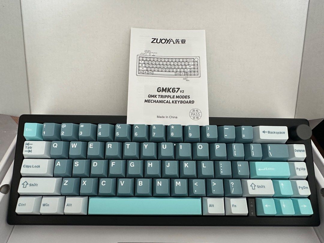 ZUOYA GMK67 V2 Mechanical Keyboard QMK Triple Modes