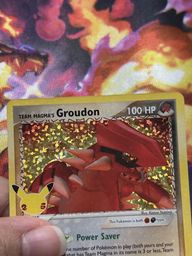 2021 Pokemon Celebrations Eng Team Magma's Groudon, Hobbies & Toys