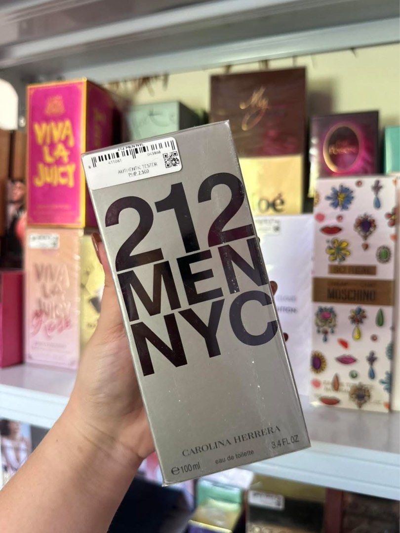 212 MEN NYC CAROLINA HERRERA (Category: Fragrance & Deodorants) located in Quezon City. Submitted by embere_shop (Listing ID 1442623926, Image 1). Description: 📌Please read the last image carefully - all details are already provided. ❗️Offers below the regular price will no longer be entertained. Thank you for understanding. 💰 Mode of Payment (MOP): GCash 📦 Mode of Delivery (MOD): • Lalamove (Same-day delivery) • J&T Express (1–2 days) 📍 Loca