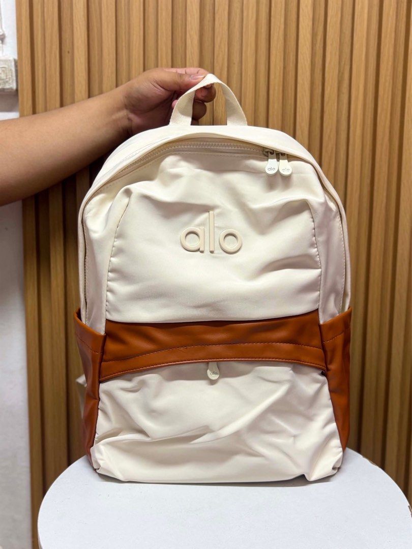 Alo Backpack (Category: Backpacks) located in Quezon City. Submitted by stuffs.hellyy (Listing ID 1442545614, Image 1). Description: ✅thick fabric ✅embroidered ✅authentic quality.