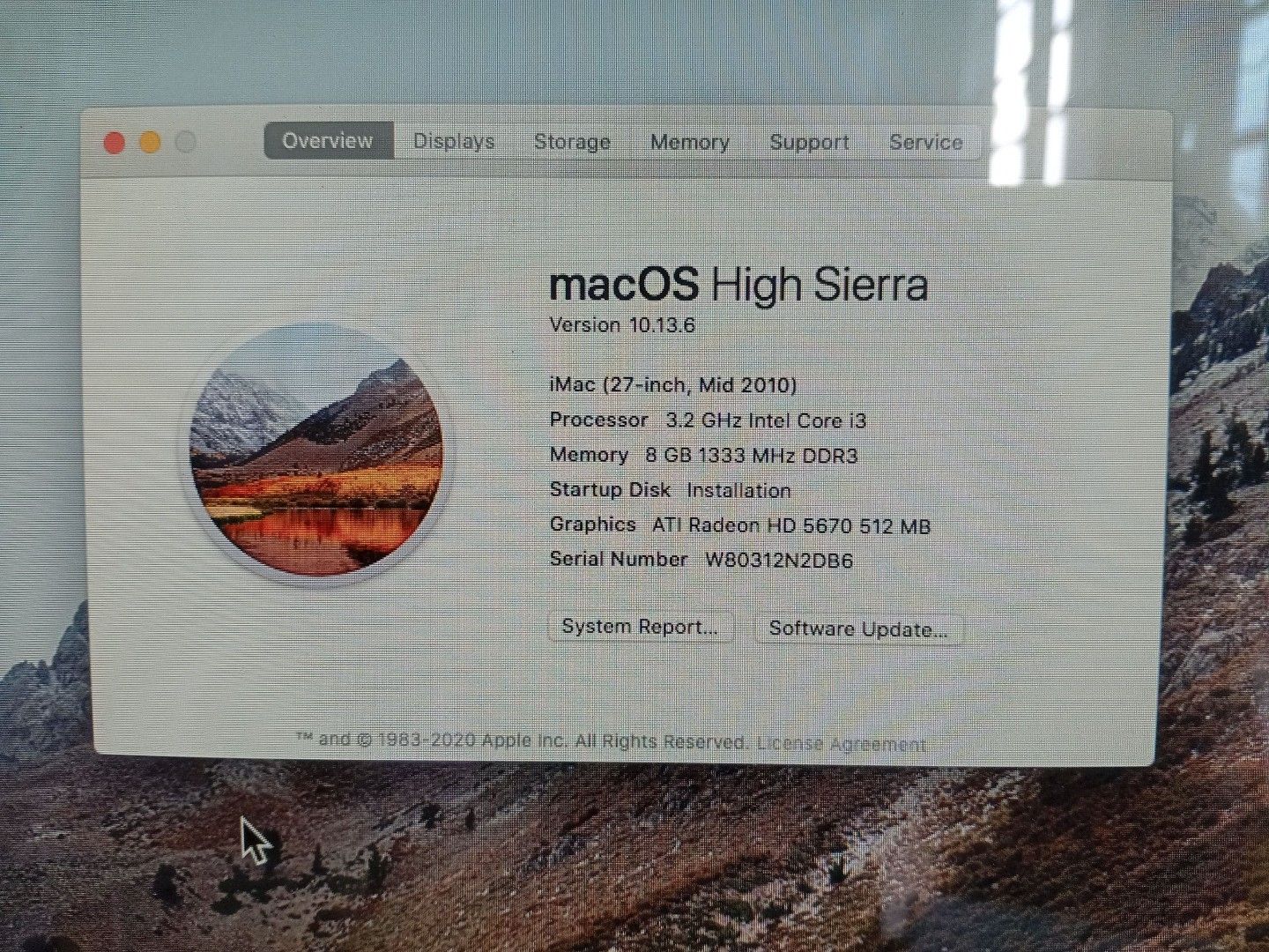 Apple iMac 27-inch Mid 2010476482489287321601