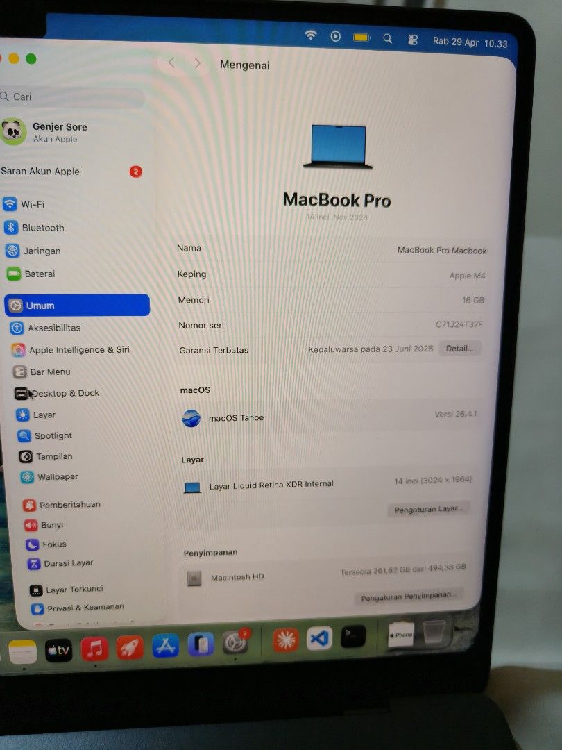 Apple MacBook Pro 13-inch M4 512GB476941651301509121