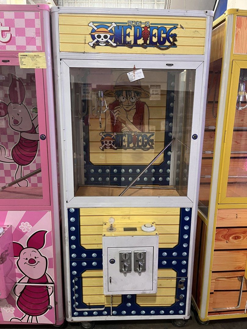 Assorted Claw Machines - Piglet, One Piece, Telephone, Kummy (Category: Interactive Toys) located in Manila. Submitted by prittielei (Listing ID 1442575604, Image 3). Description: - Bring the arcade home with our fun claw machines! - Available designs: Piglet, One Piece, Telephone, Kummy. - Features coin slots and are ready for immediate use. - Ideal for arcades, parties, or home entertainment. - Equipped with wheels for easy portability. - Inqui