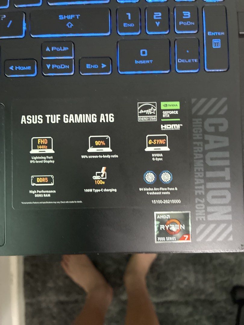ASUS TUF Gaming A16 Laptop476602436735488002