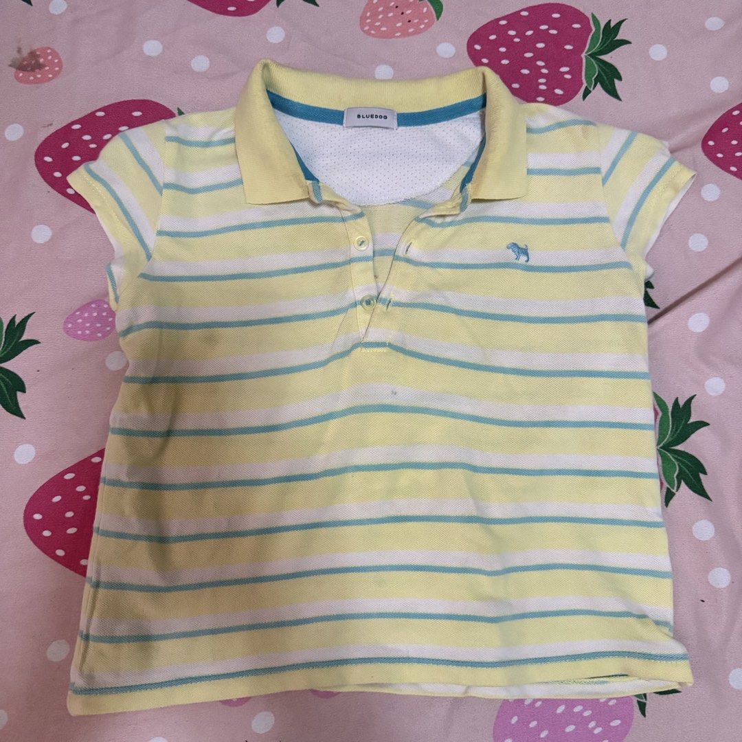 Bluedog yellow top (Category: Others Tops) located in Bulacan. Submitted by apparela (Listing ID 1442558313, Image 2). Description: .