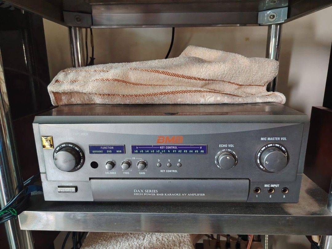 BMB DAX Series Karaoke AV Amplifier and Speakers