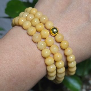3 Round Jade Bracelet/Necklace/Jade Lanyard Collection item 1
