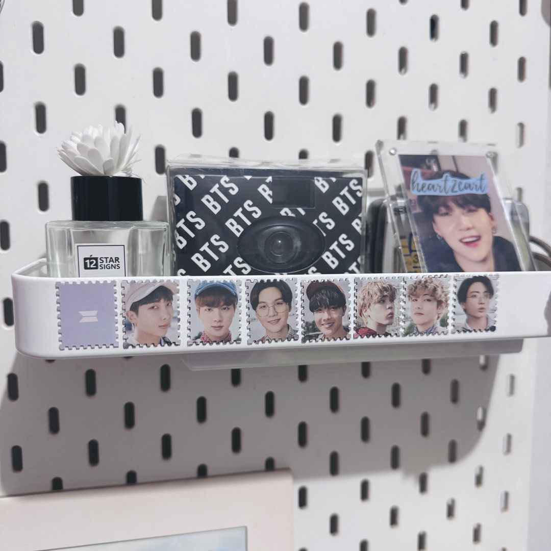 BTS stamp sized ref magnet ot7 set (heart2cart original) (Category: K-Wave Merchandise) located in Pasay City. Submitted by heart2cart (Listing ID 1442607962, Image 2). Description: Made by heart2cart Ref magnet stamp sized ot7 set Check photos foe proof of functionality Only 1 set available .