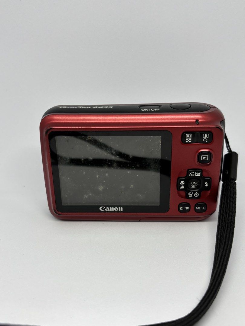 Canon Powershot A495 (Category: Cameras) located in Iguig. Submitted by shenanigannnn (Listing ID 1442557881, Image 2). Description: Canon Powershot A495 1300 FOR REPAIR!!!! But still functional Inclusions: Unit and Strap only STRICTLY NO RETURN/REFUND!!!! UNLESS SELLER’S FAULT! MOP : CASH/GCASH PAYMENT FIRST IF OUTSIDE TUGUEGARAO ❗❗❗❗ You can also reach me out here @Dump&Snaps Location: Tuguegarao City Cagayan (Willing to ship at buyer’s expense