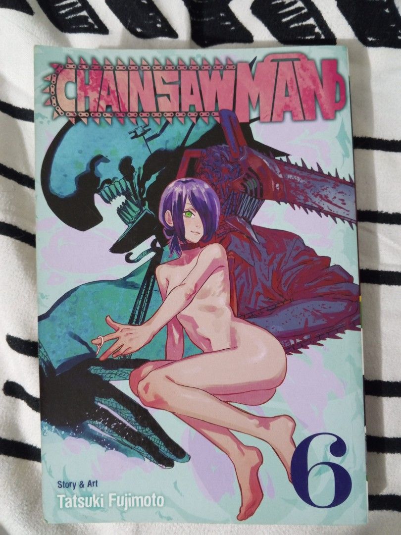 Chainsaw Man (Category: Comics & Manga) located in San Fernando. Submitted by miyskii (Listing ID 1442594967, Image 1). Description: Chainsaw Man volume 6! MOD Gcash only‼️ Shipping is shouldered by the buyer‼️ Payment first before shipping‼️.