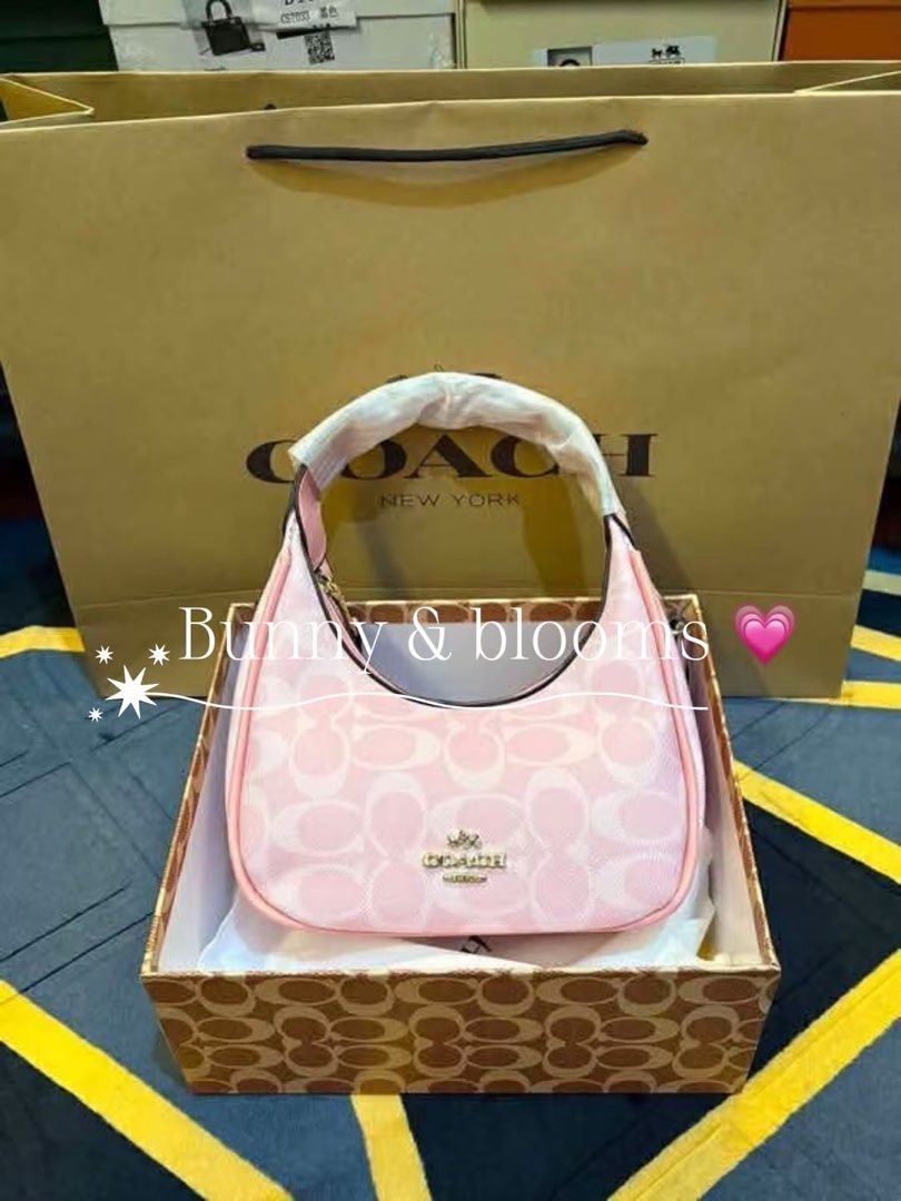 Coach Shoulder Bag - Multiple Colors Available (Category: Luxury Bags & Wallets) located in Paranaque City. Submitted by madz_44444 (Listing ID 1442588090, Image 2). Description: - Coach shoulder bags - Available colors: Black (pebble leather), Brown (signature C), Light Pink (signature C) - Comes with box receipt and dust bag - Versatile for everyday use or evening events.